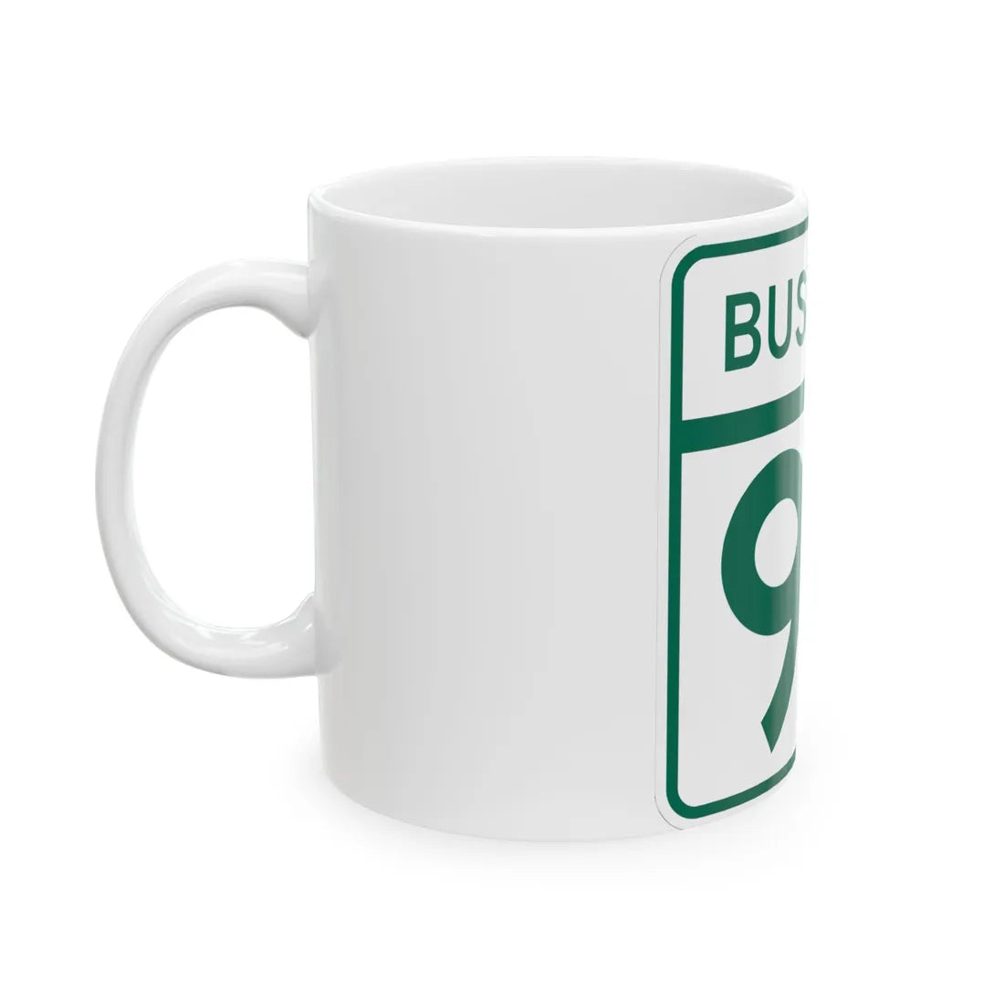 MD Route 97 Business (Maryland) (Road Sign) White Coffee Mug - Go Mug Yourself