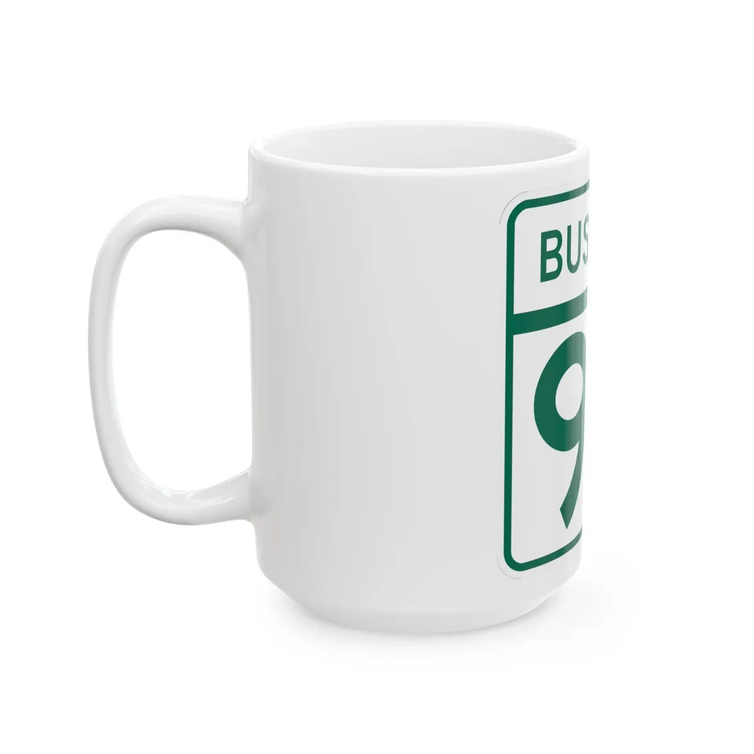 MD Route 99 Business (Maryland) (Road Sign) White Coffee Mug - Go Mug Yourself