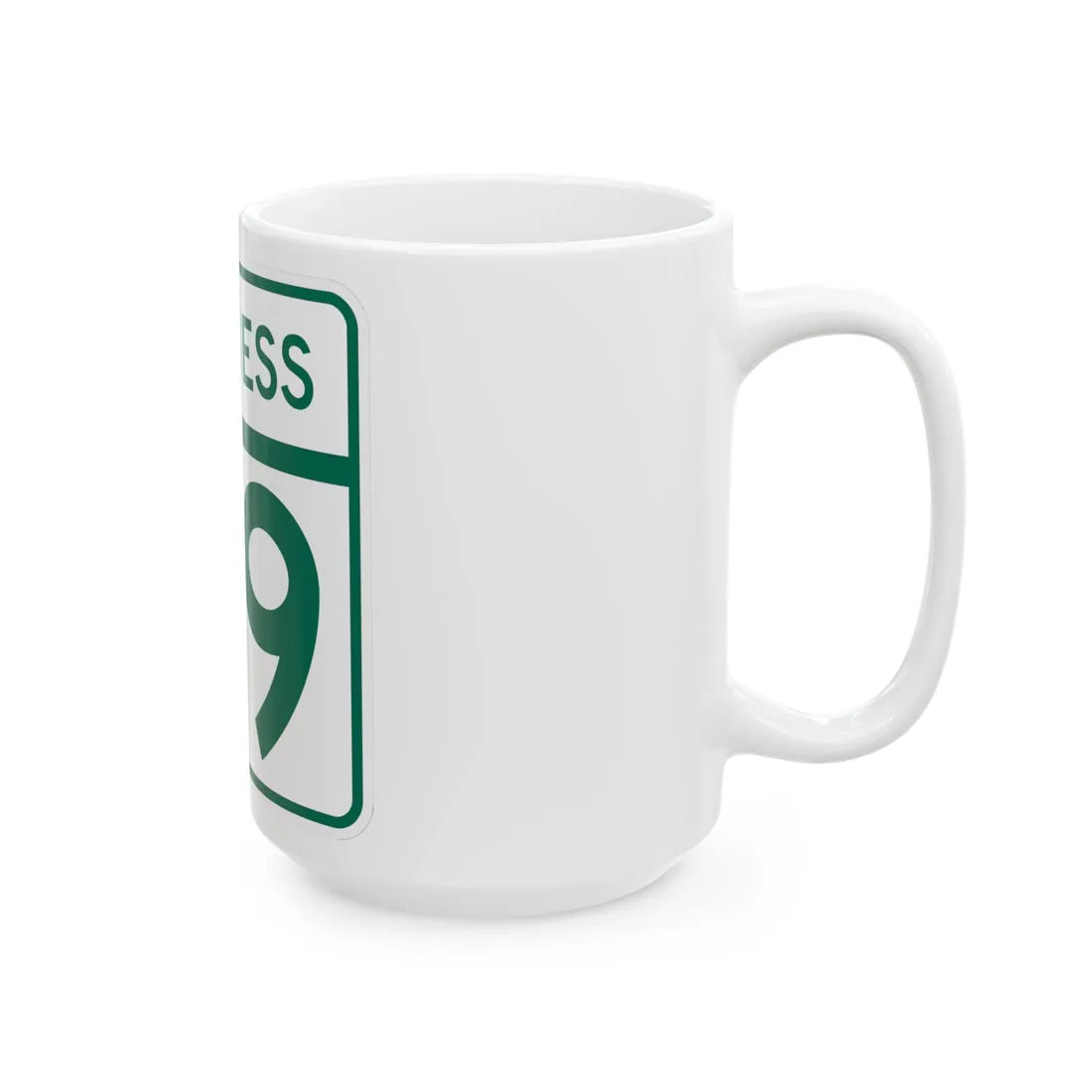 MD Route 99 Business (Maryland) (Road Sign) White Coffee Mug - Go Mug Yourself