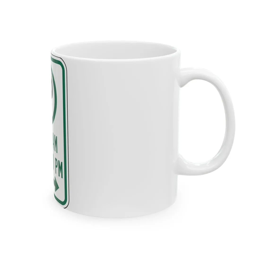 MDSHA R7-23 (Maryland) (Road Sign) White Coffee Mug - Go Mug Yourself