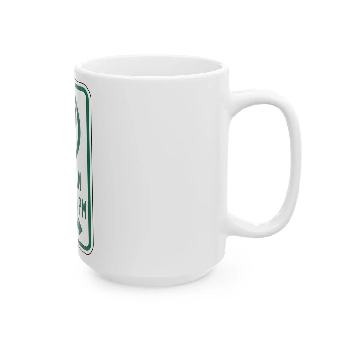 MDSHA R7-23 (Maryland) (Road Sign) White Coffee Mug - Go Mug Yourself