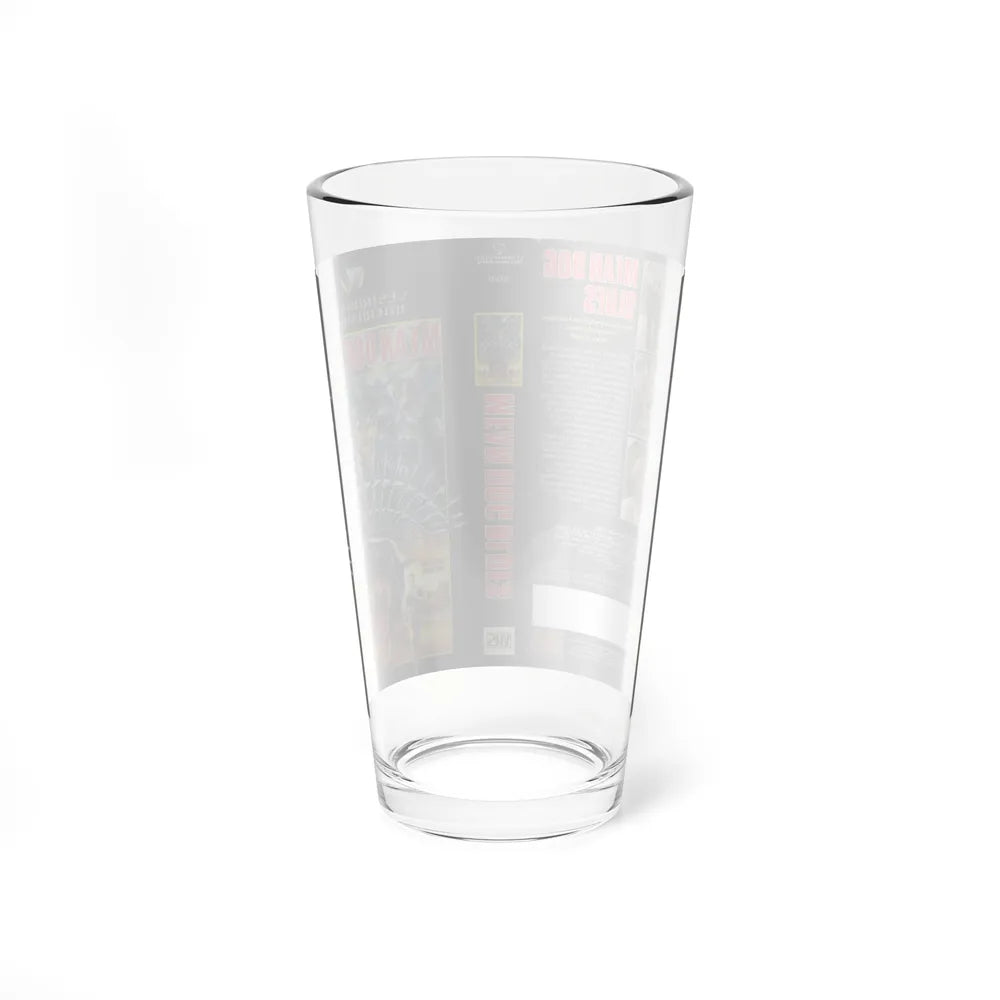MEAN DOG BLUES (VHS COVER) Pint Glass 16oz - Go Mug Yourself