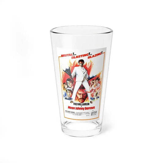 MEAN JOHNNY BARROWS 1976 Movie Poster - Pint Glass 16oz 16oz - Go Mug Yourself