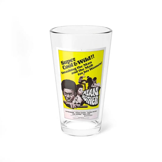 MEAN MOTHER 1973 Movie Poster - Pint Glass 16oz 16oz - Go Mug Yourself