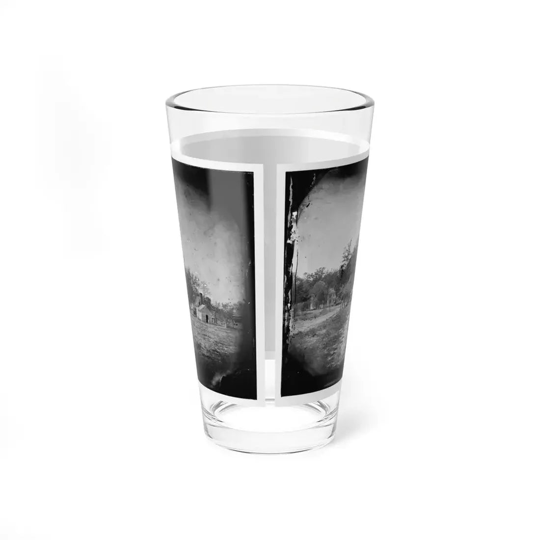 Mechanicsville, Va. View Of Houses (U.S. Civil War) Pint Glass 16oz - Go Mug Yourself