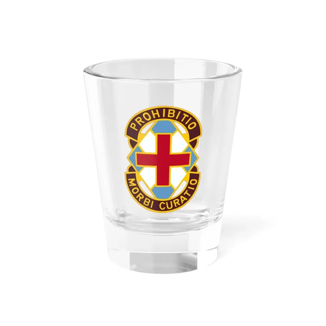 MEDDAC Augsburg US (U.S. Army) Shot Glass 1.5oz 1.5oz - Go Mug Yourself