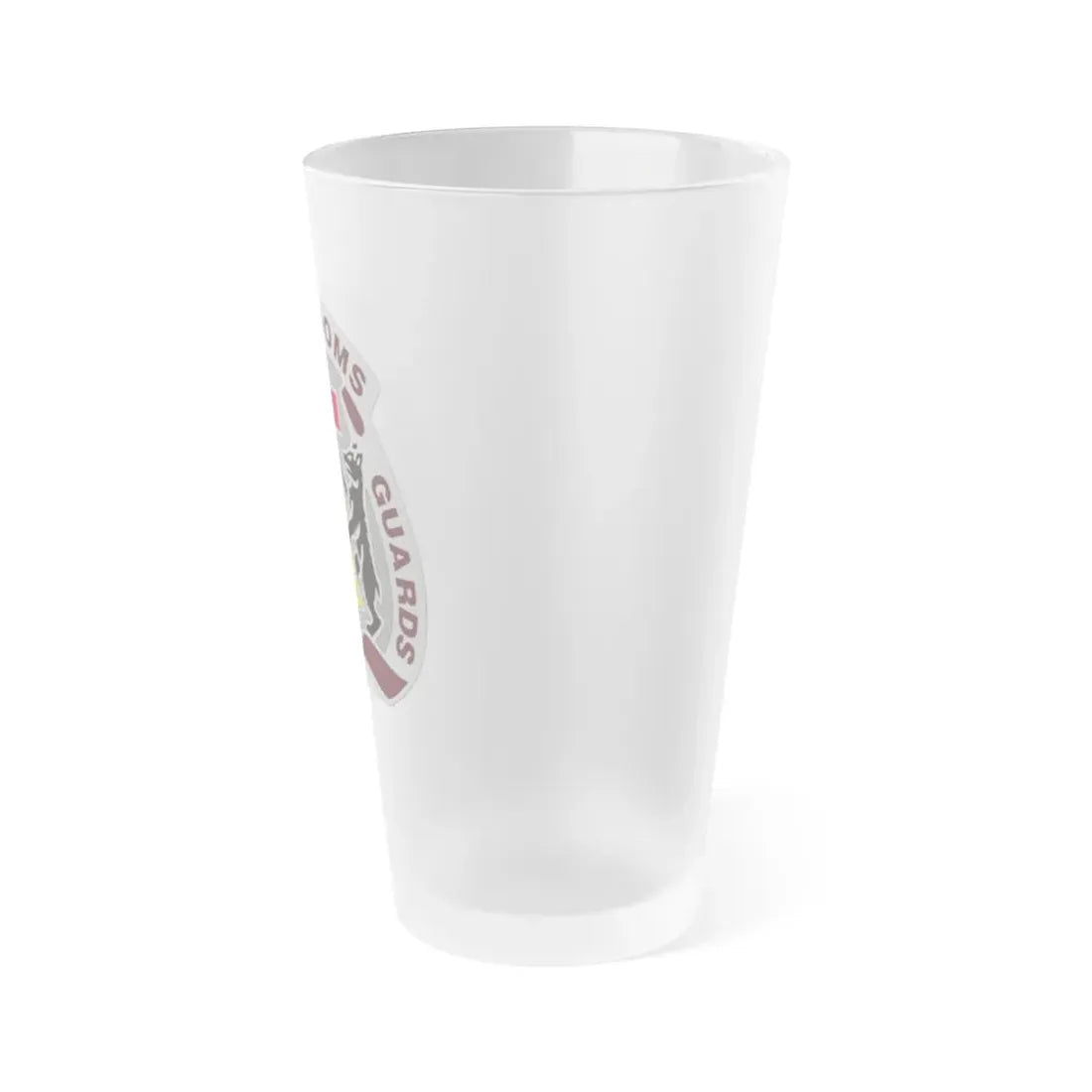 MEDDAC Berlin US (U.S. Army) Frosted Pint Glass 16oz - Go Mug Yourself