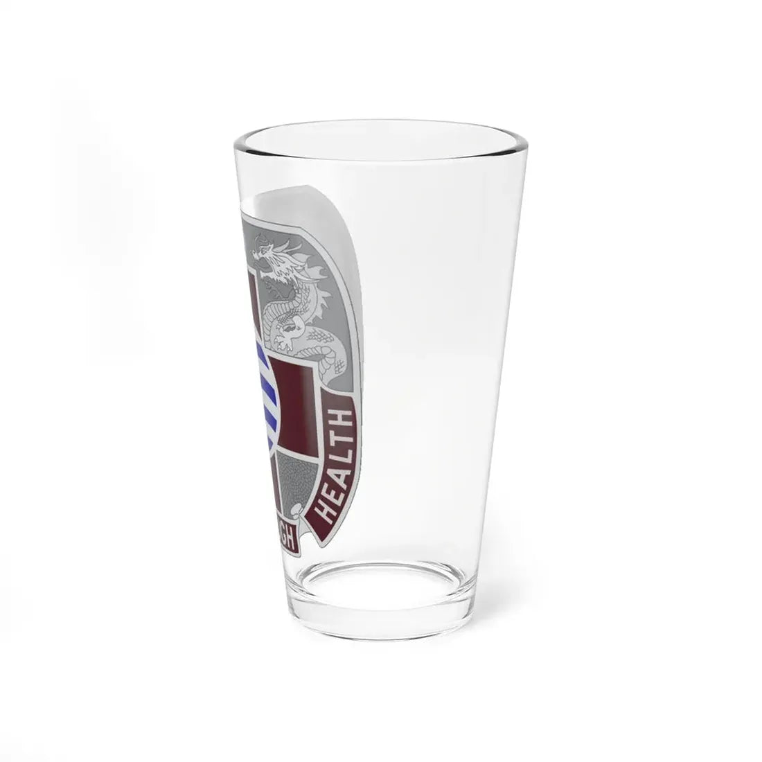 MEDDAC Korea US (U.S. Army) Pint Glass 16oz - Go Mug Yourself