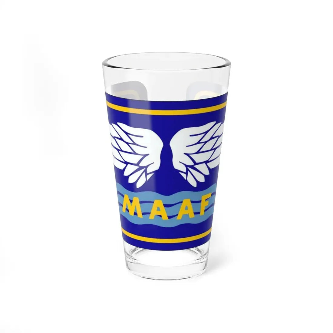 Mediterranean Allied Air Forces (U.S. Army) Pint Glass 16oz 16oz - Go Mug Yourself