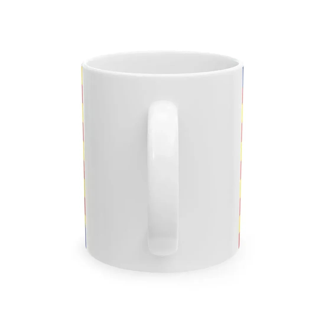 Meeuwen-Gruitrode vlag (Belgium) White Coffee Mug - Go Mug Yourself