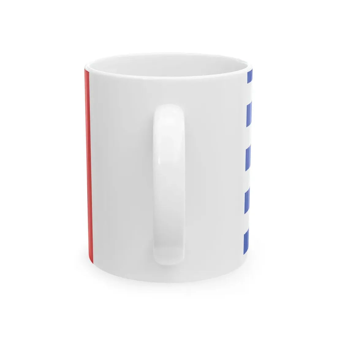 Meix-devant-Virton vlag (Belgium) White Coffee Mug - Go Mug Yourself