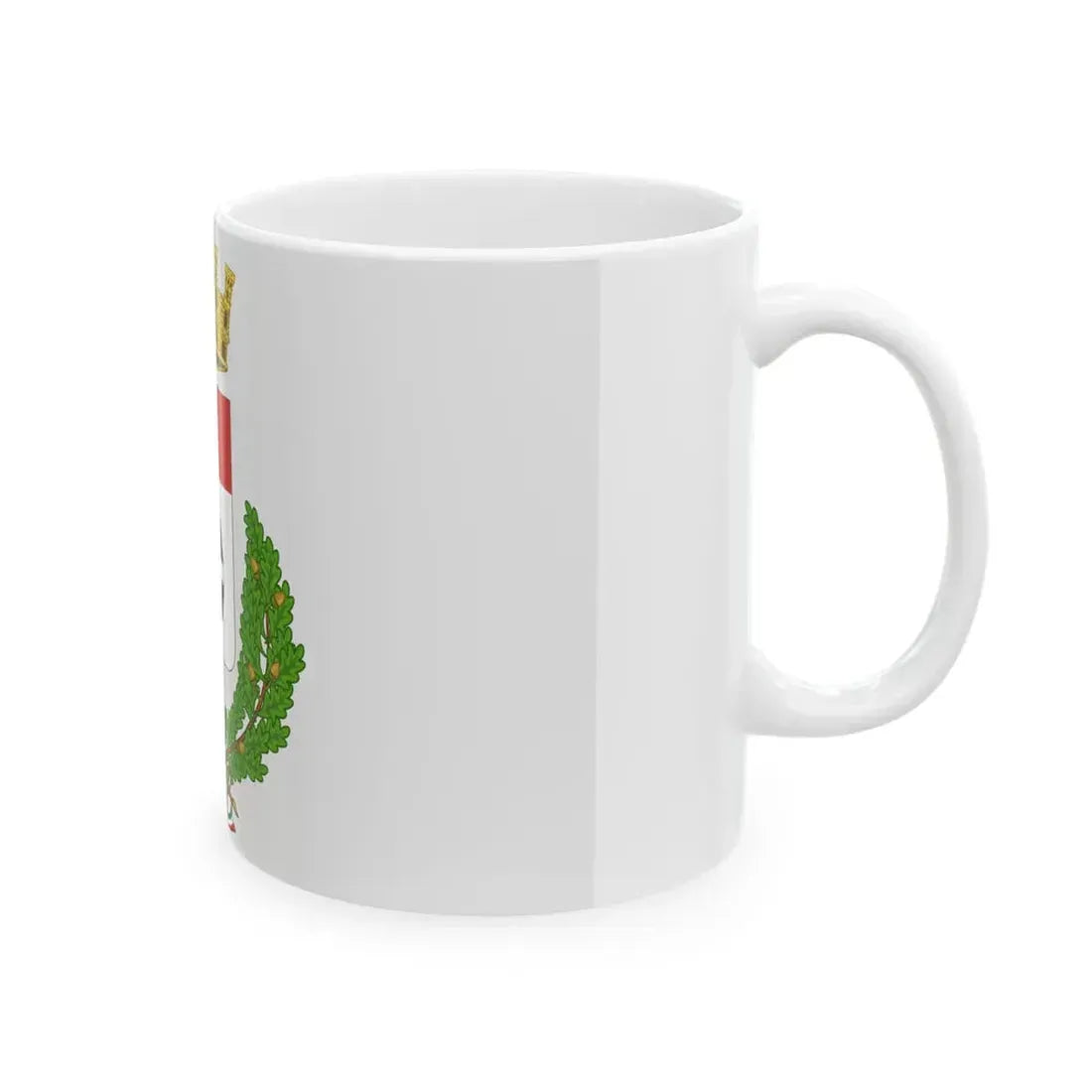 Melegnano-Bandiera (Italy) White Coffee Mug - Go Mug Yourself