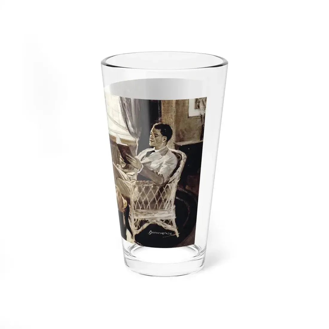 Men Are Easy Marks, Liberty magazine, July 11, 1925 (Magazine Illustration) Pint Glass 16oz - Go Mug Yourself