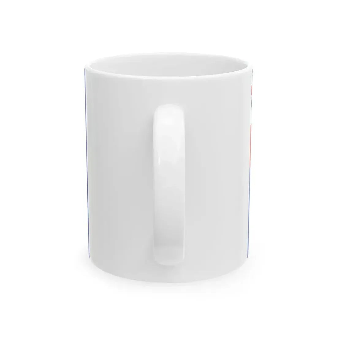 Merchant Flag and War Ensign of the Kingdom of Sardinia 1814-1816 (Italy) White Coffee Mug - Go Mug Yourself