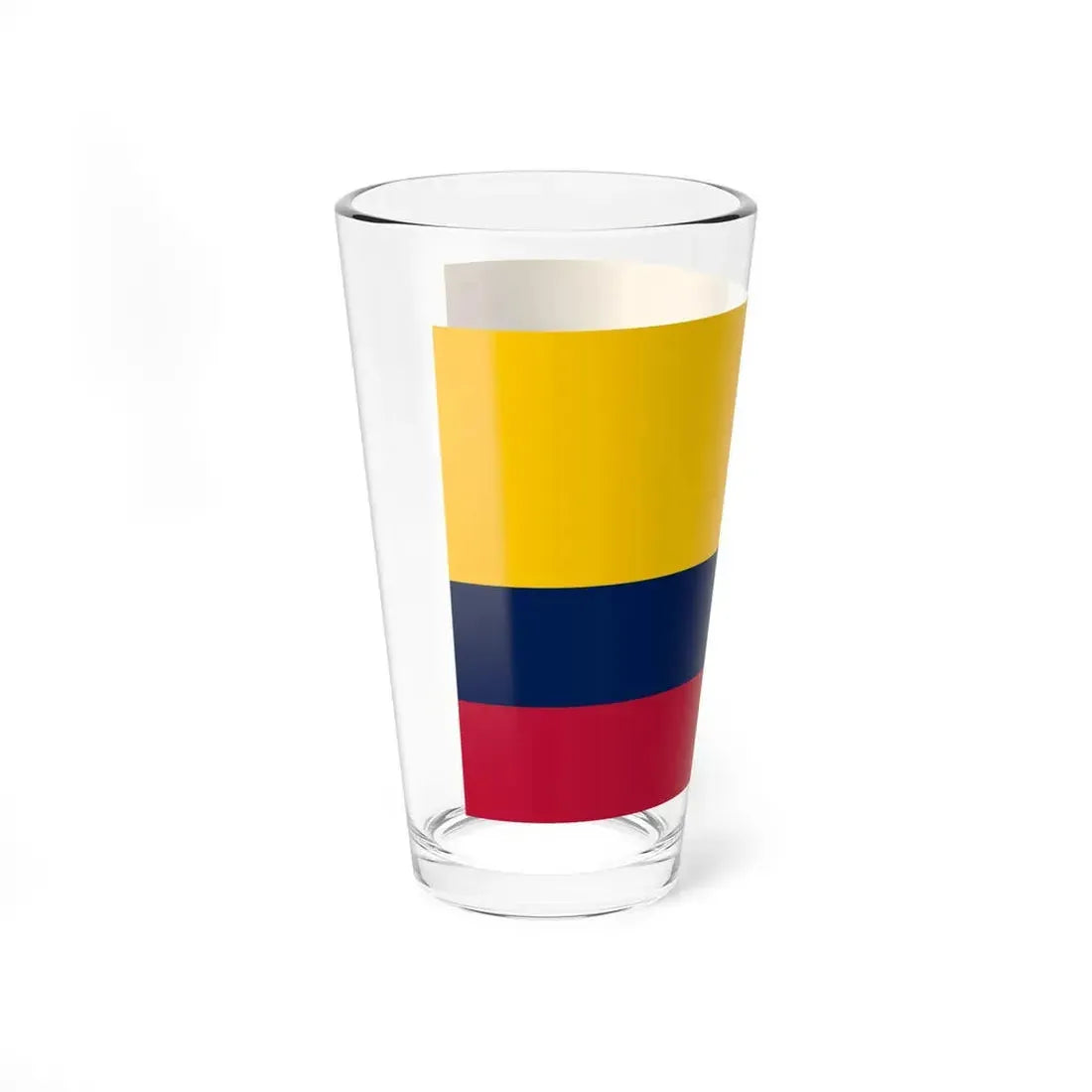 Merchant flag of Ecuador (Ecuador) Pint Glass 16oz - Go Mug Yourself