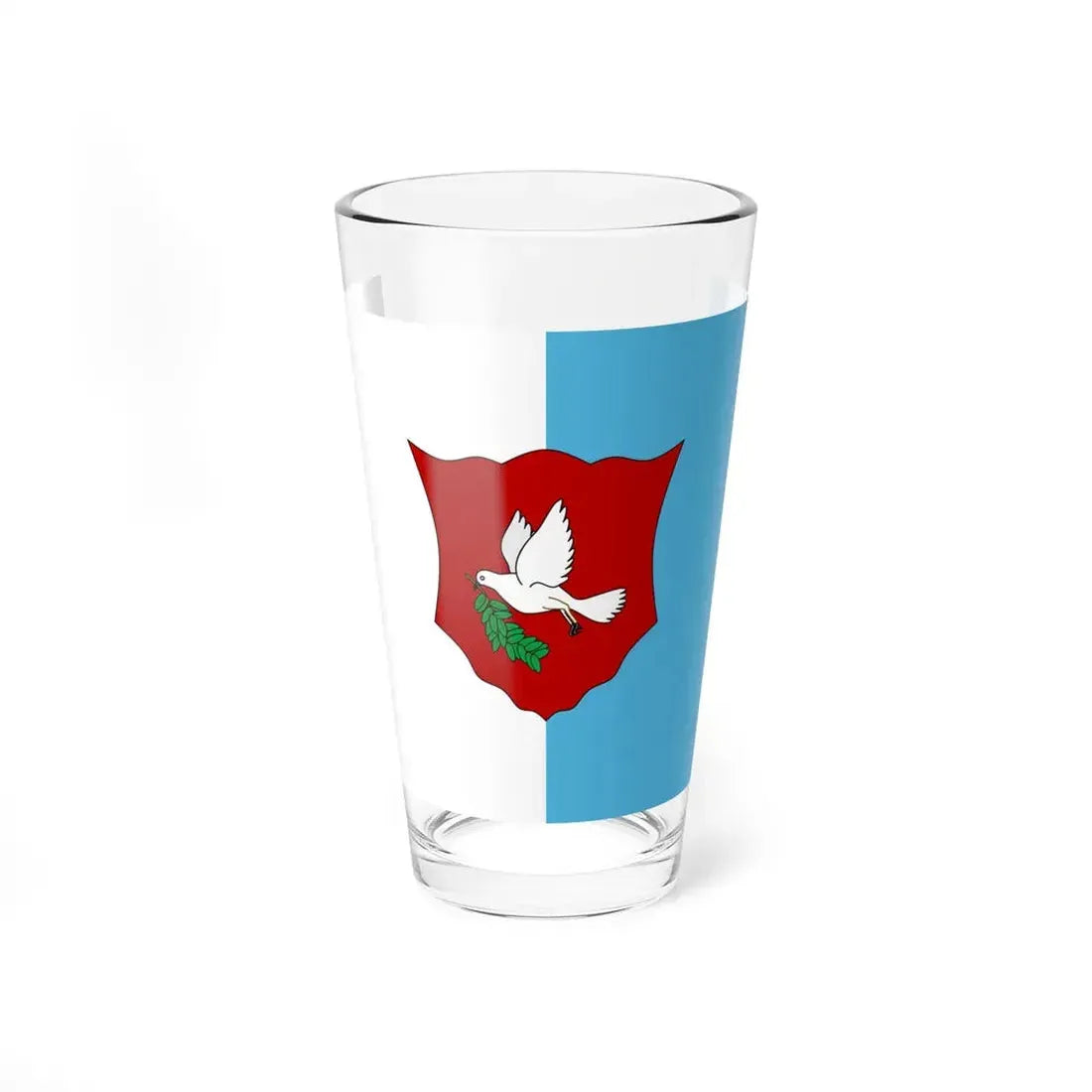Merchant flag of the Kingdom of Fiji 1871-1874 (Fiji) Pint Glass 16oz 16oz - Go Mug Yourself