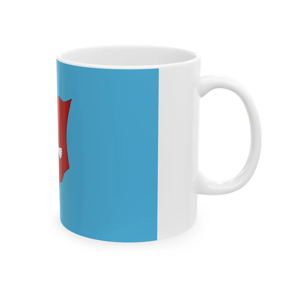 Merchant flag of the Kingdom of Fiji 1871-1874 (Fiji) White Coffee Mug - Go Mug Yourself