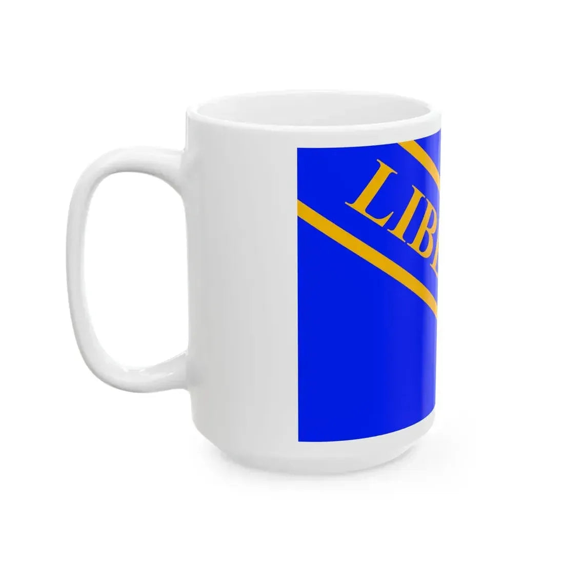 Merchant Flag of the Republic of Lucca 13th century-1799 (Italy) White Coffee Mug - Go Mug Yourself
