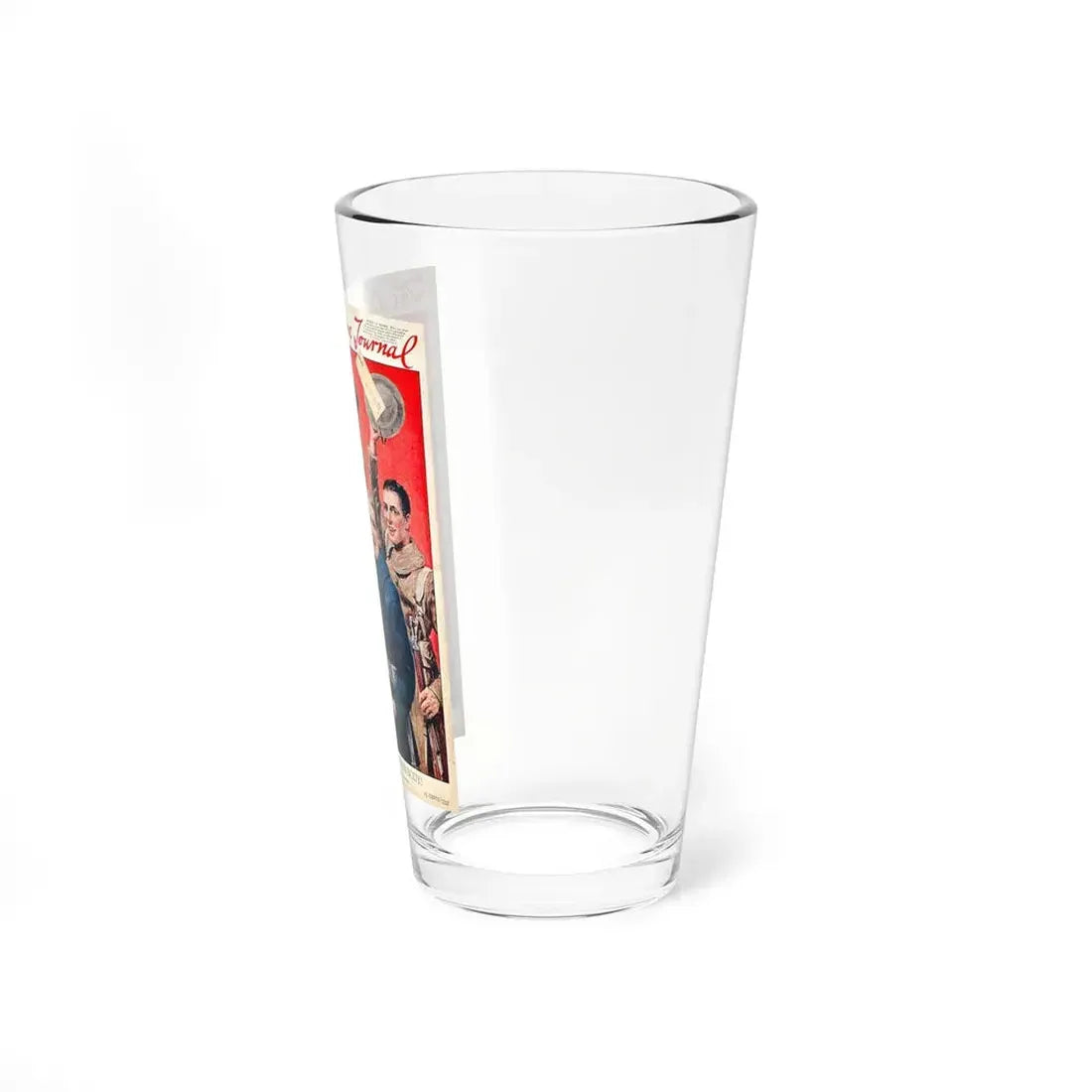 Merry Christmas, Everybody!, Ladies Home Journal, December 1918 (Magazine Illustration) Pint Glass 16oz - Go Mug Yourself