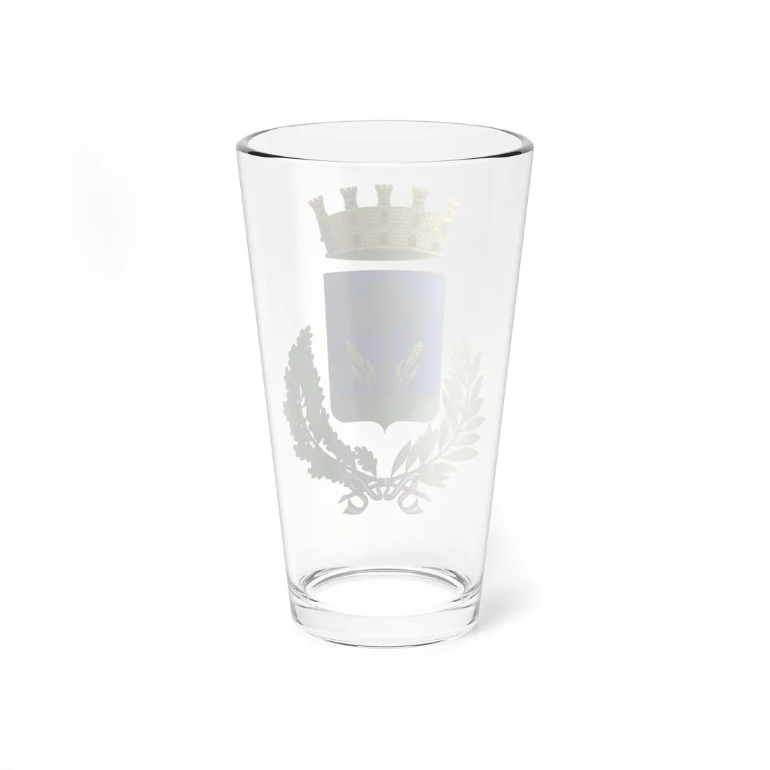 Mesagne-Stemma (Italy) (Coat of Arms) Pint Glass 16oz - Go Mug Yourself