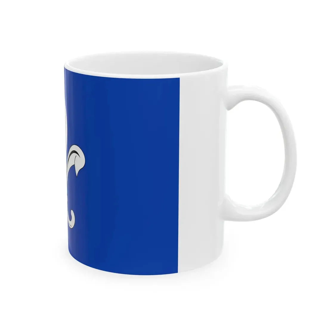 Mesen vlag (Belgium) White Coffee Mug - Go Mug Yourself