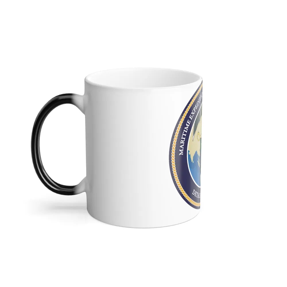 MESG 1 Det Guam Maritime Expeditionary Security Group One (U.S. Navy) Color Changing Mug 11oz-Go Mug Yourself