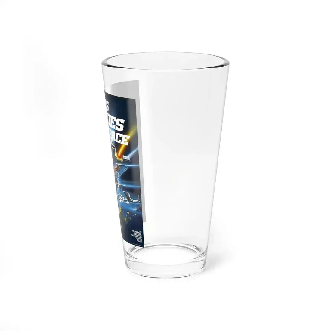 MESSAGE FROM SPACE (2) 1978 Movie Poster - Pint Glass 16oz - Go Mug Yourself