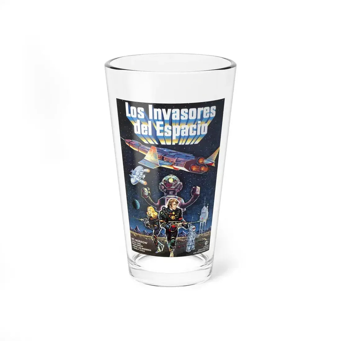 MESSAGE FROM SPACE (3) 1978 Movie Poster - Pint Glass 16oz 16oz - Go Mug Yourself