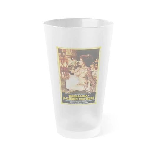 MESSALINA, MESSALINA! 1977 Movie Poster - Frosted Pint Glass 16oz 16oz Frosted - Go Mug Yourself