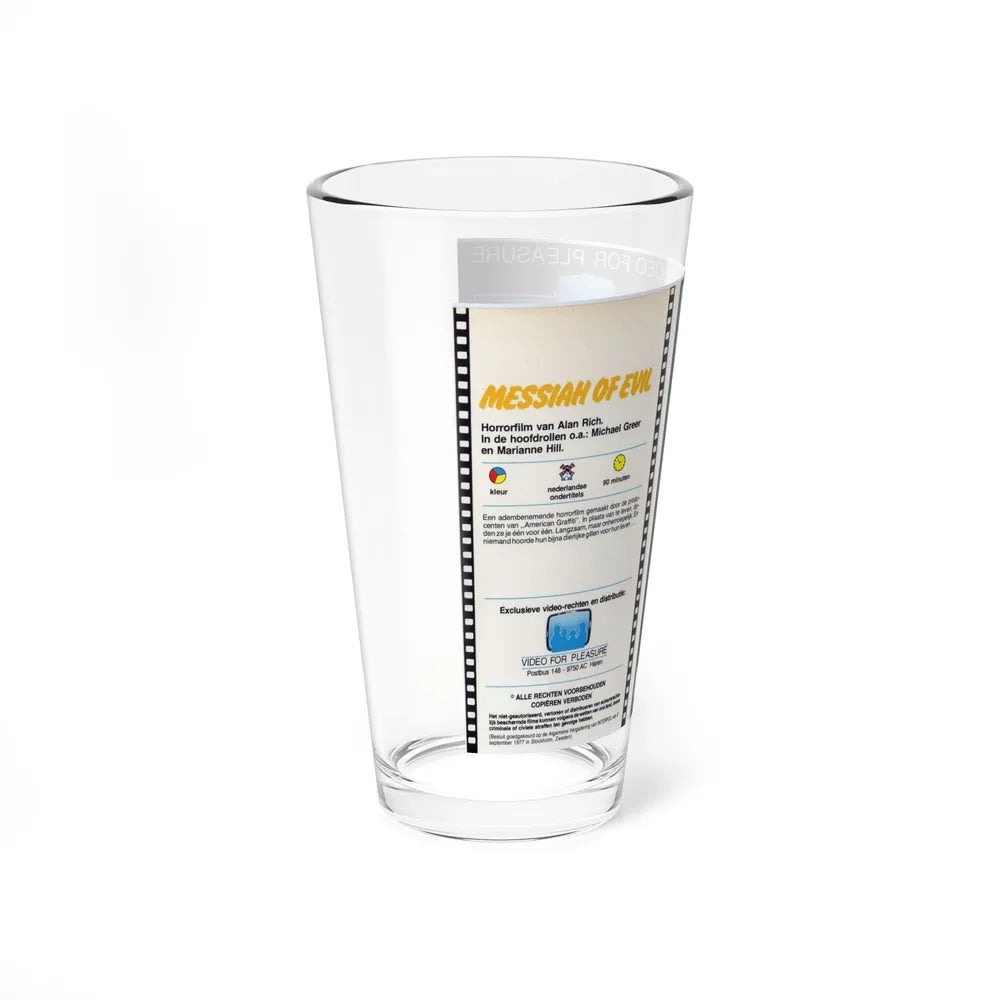 MESSIAH OF EVIL (VHS COVER) Pint Glass 16oz - Go Mug Yourself