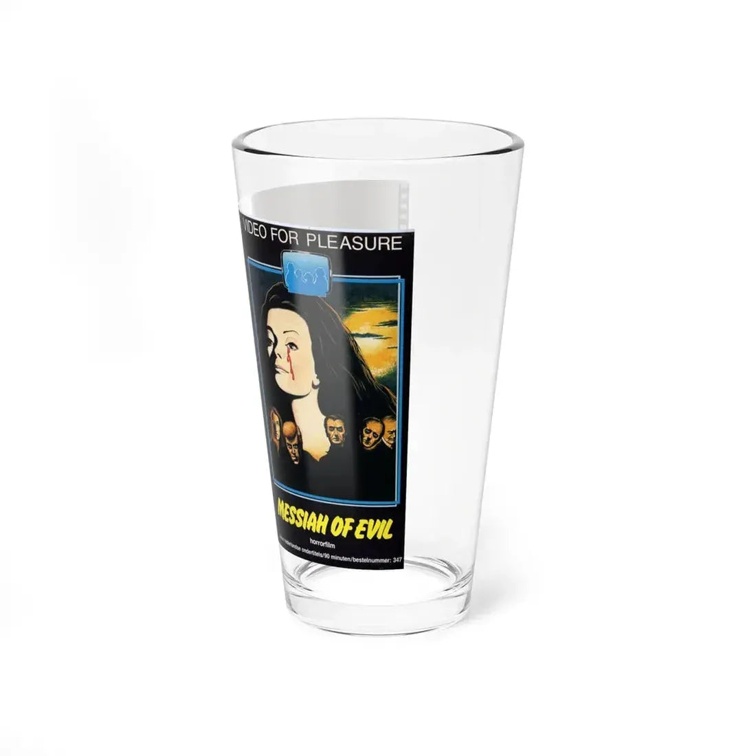 MESSIAH OF EVIL (VHS COVER) Pint Glass 16oz - Go Mug Yourself