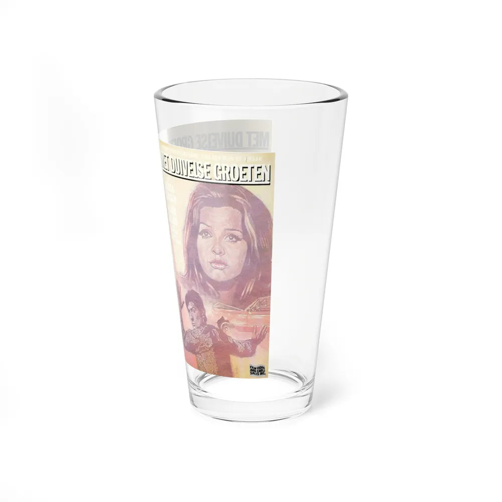 MET DUIVELSE GROTEN (VHS COVER) Pint Glass 16oz - Go Mug Yourself
