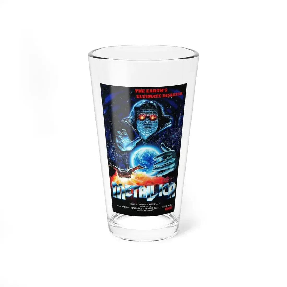 METALLICA (STAR ODYSSEY) 1979 Movie Poster - Pint Glass 16oz 16oz - Go Mug Yourself