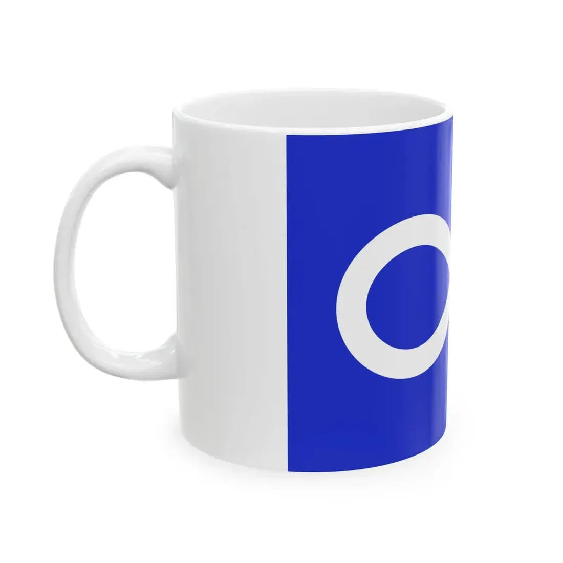 Metis Blue (Canada) White Coffee Mug - Go Mug Yourself