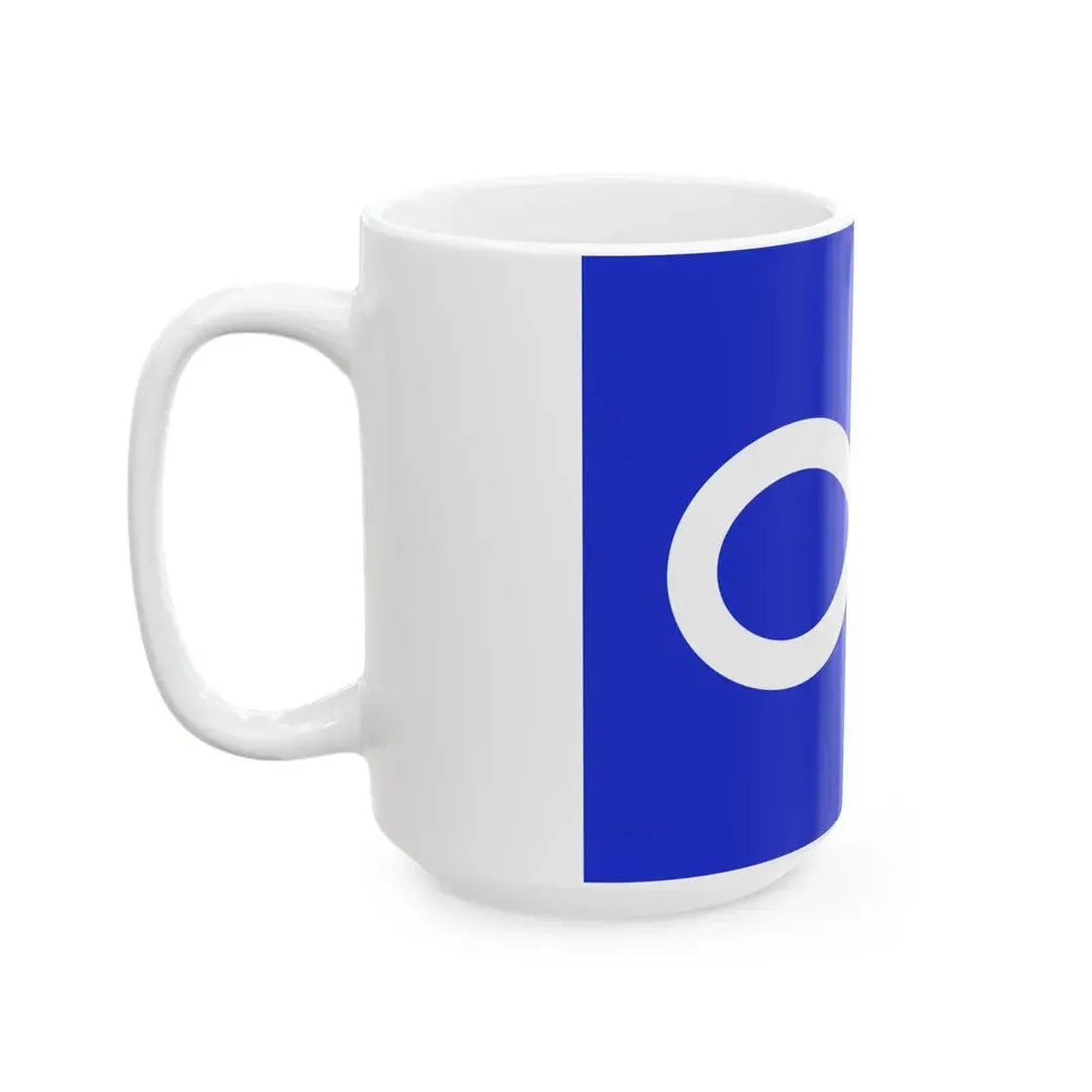 Metis Blue (Canada) White Coffee Mug - Go Mug Yourself