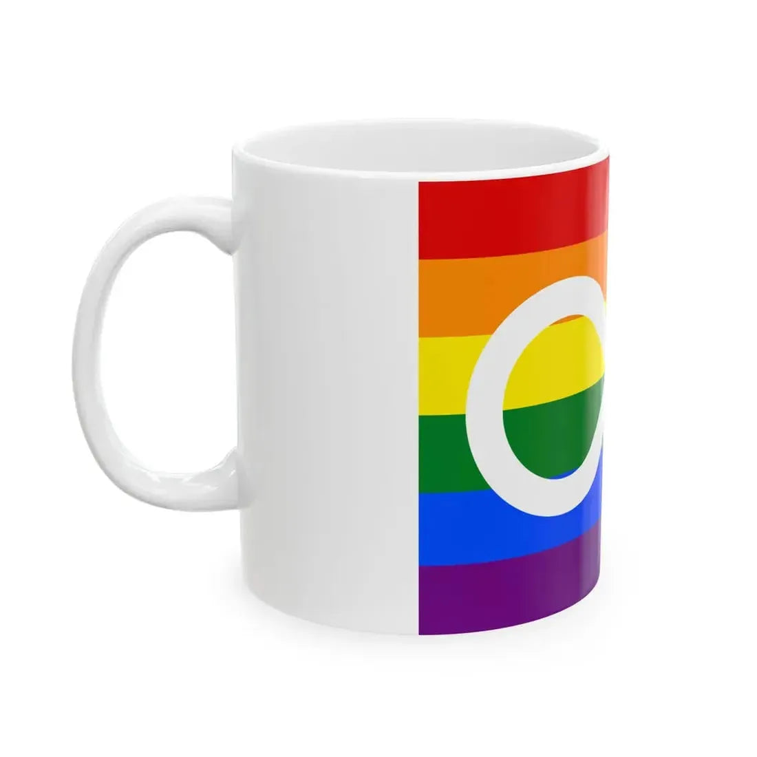Metis Rainbow (Canada) White Coffee Mug - Go Mug Yourself