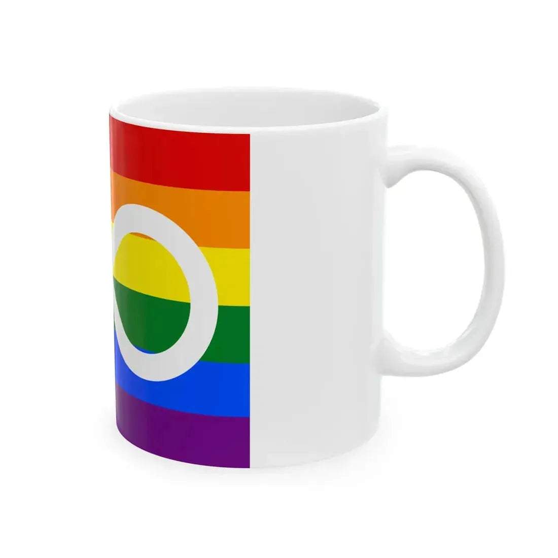 Metis Rainbow (Canada) White Coffee Mug - Go Mug Yourself