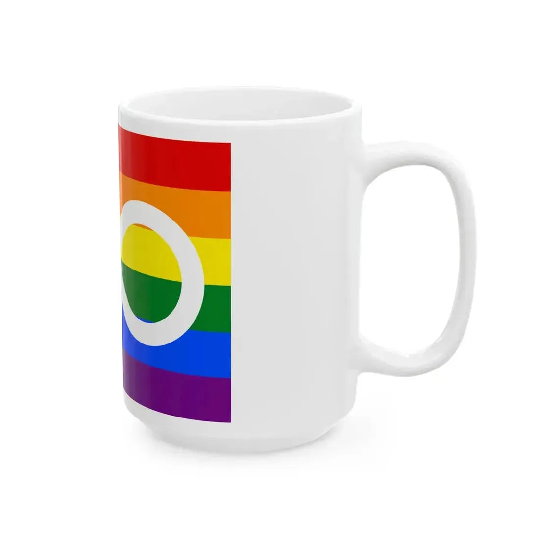 Metis Rainbow (Canada) White Coffee Mug - Go Mug Yourself