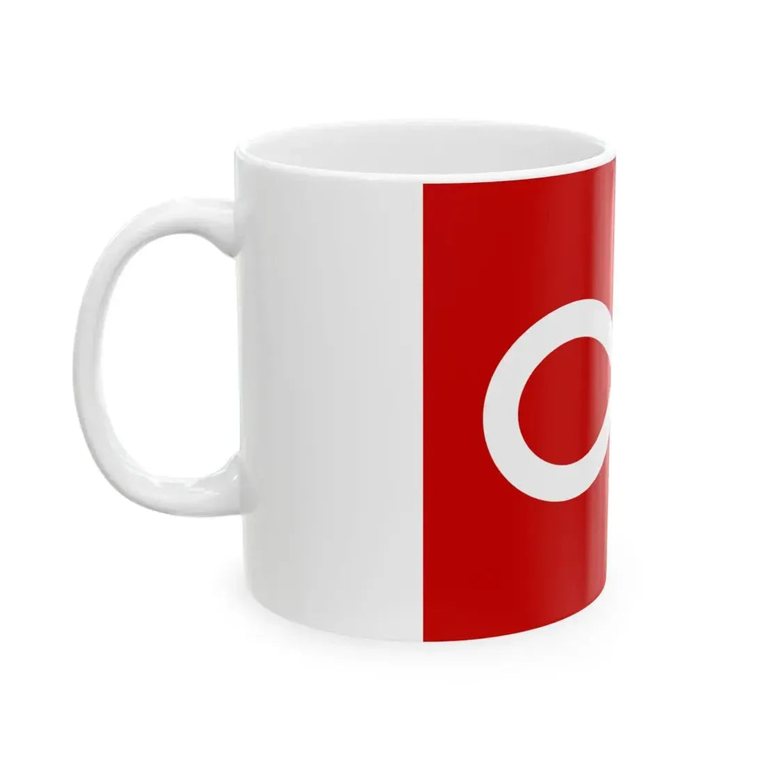 Metis Red (Canada) White Coffee Mug - Go Mug Yourself