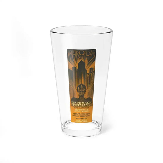 METROPOLIS (GERMAN) 1927 Movie Poster - Pint Glass 16oz 16oz - Go Mug Yourself