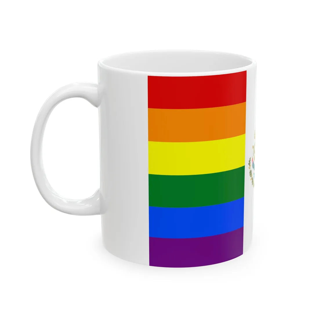 Mexico Gay flag (Mexico) White Coffee Mug - Go Mug Yourself