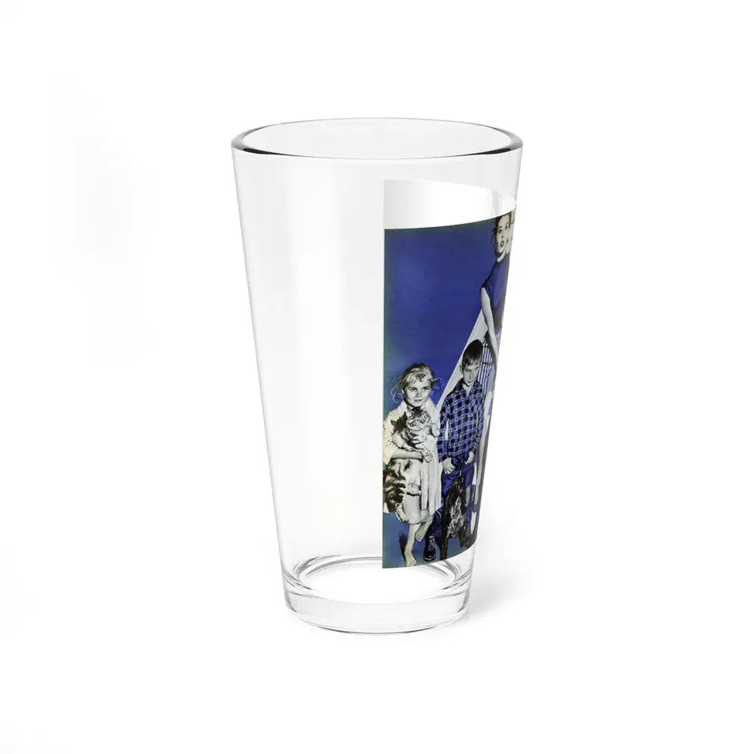 Michael and the Dragon, Woman's Day, August 1958 (Magazine Illustration) Pint Glass 16oz - Go Mug Yourself