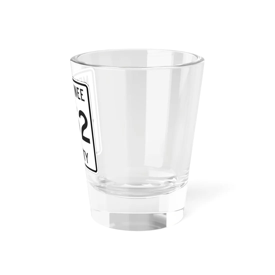 Michigan 352 Menominee County (Michigan) (Road Sign) Shot Glass 1.5oz - Go Mug Yourself
