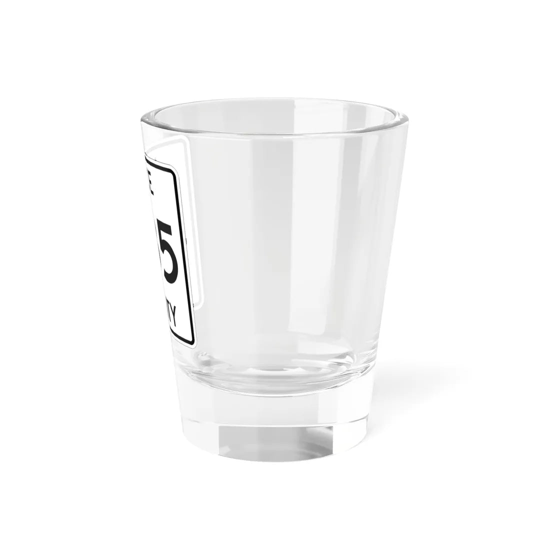 Michigan 385 Luce County (Michigan) (Road Sign) Shot Glass 1.5oz - Go Mug Yourself