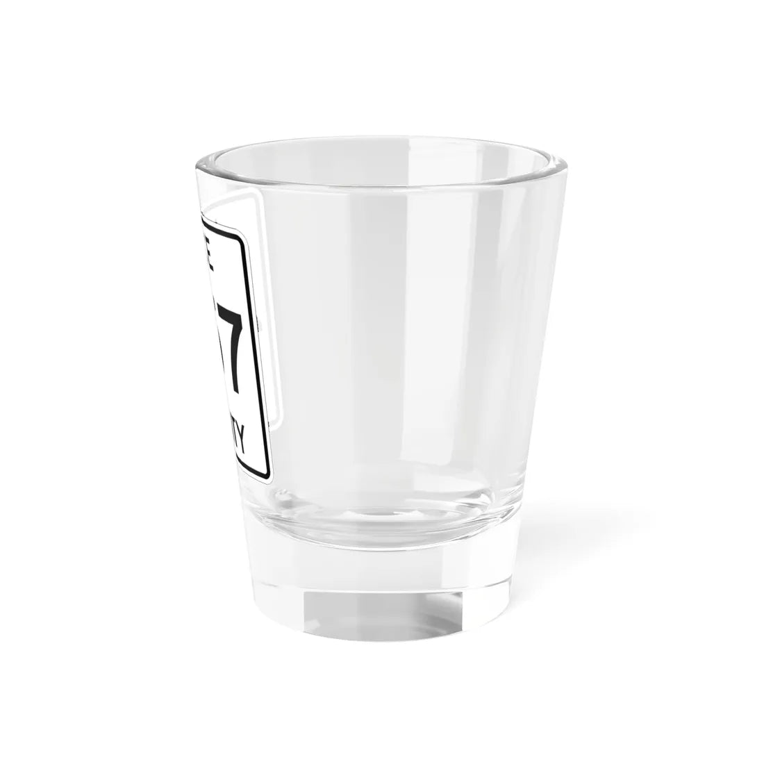 Michigan 457 Luce County (Michigan) (Road Sign) Shot Glass 1.5oz - Go Mug Yourself