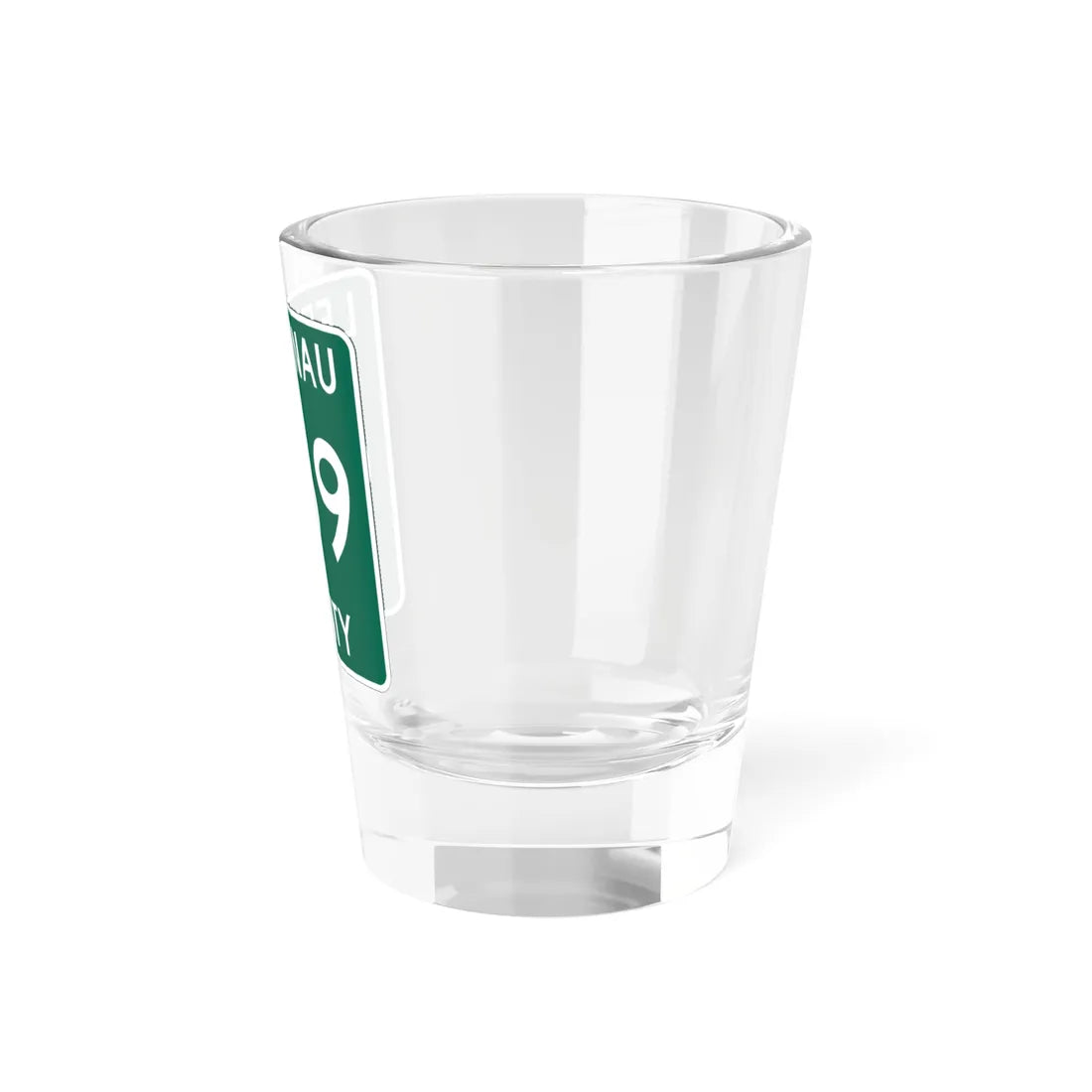 Michigan 669 Leelanau County (Michigan) (Road Sign) Shot Glass 1.5oz - Go Mug Yourself