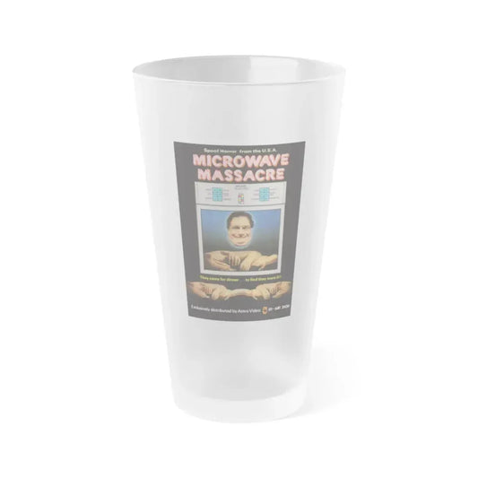 MICROWAVE MASSACRE (2) 1979 Movie Poster - Frosted Pint Glass 16oz 16oz Frosted - Go Mug Yourself