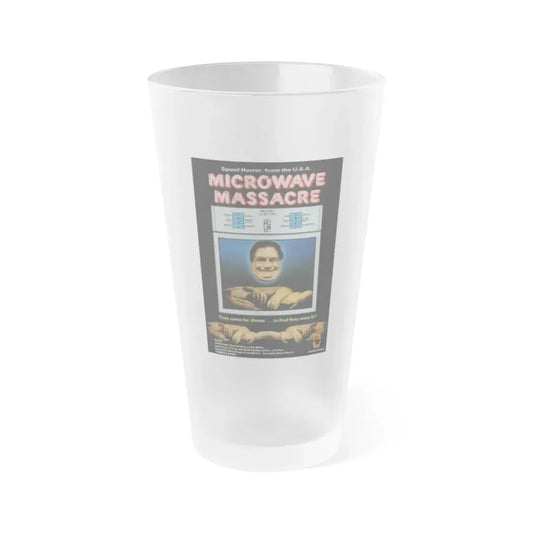 MICROWAVE MASSACRE (3) 1979 Movie Poster - Frosted Pint Glass 16oz 16oz Frosted - Go Mug Yourself