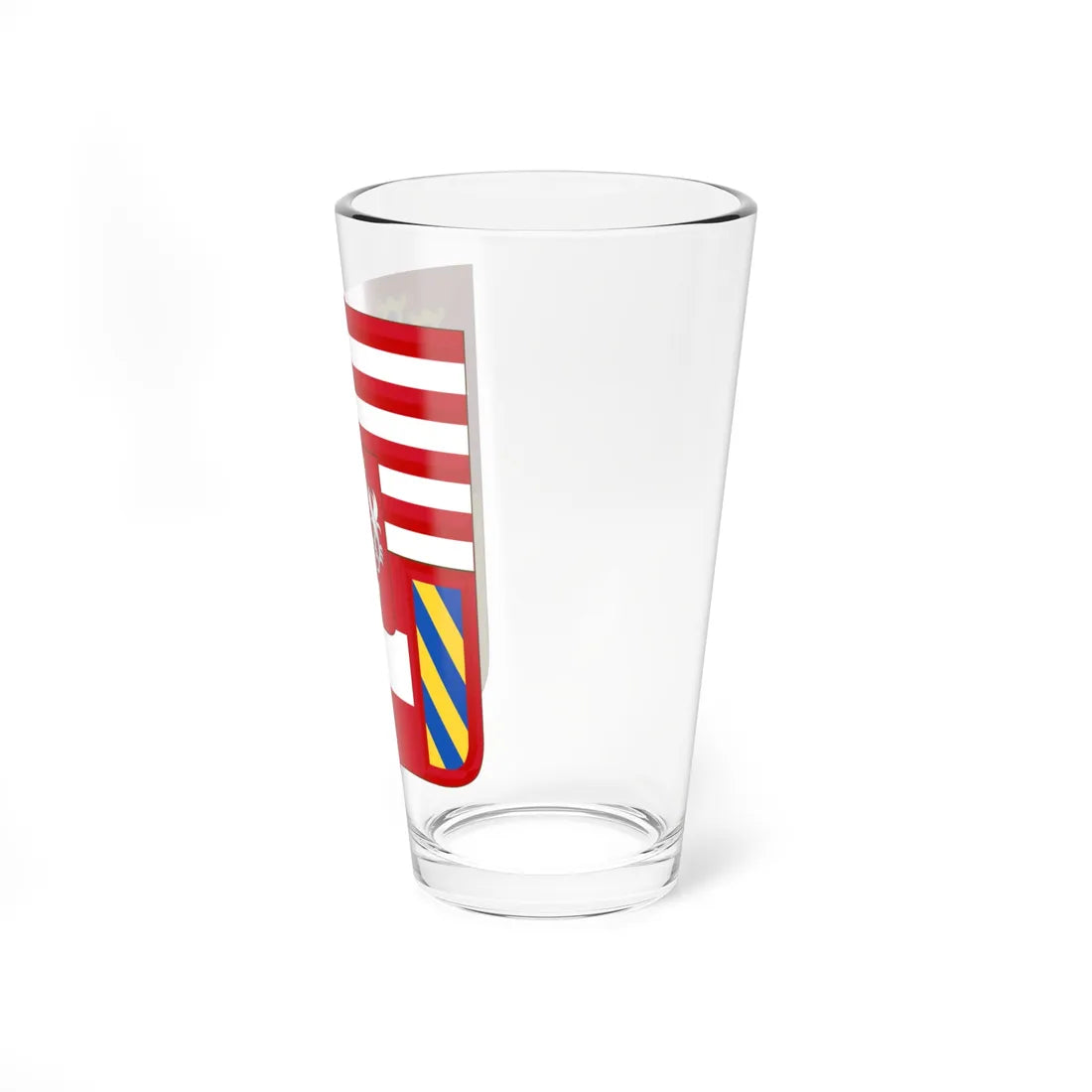 Middle Arms of Charles VI Holy Roman Emperor (Austria) (Coat of Arms) Pint Glass 16oz - Go Mug Yourself