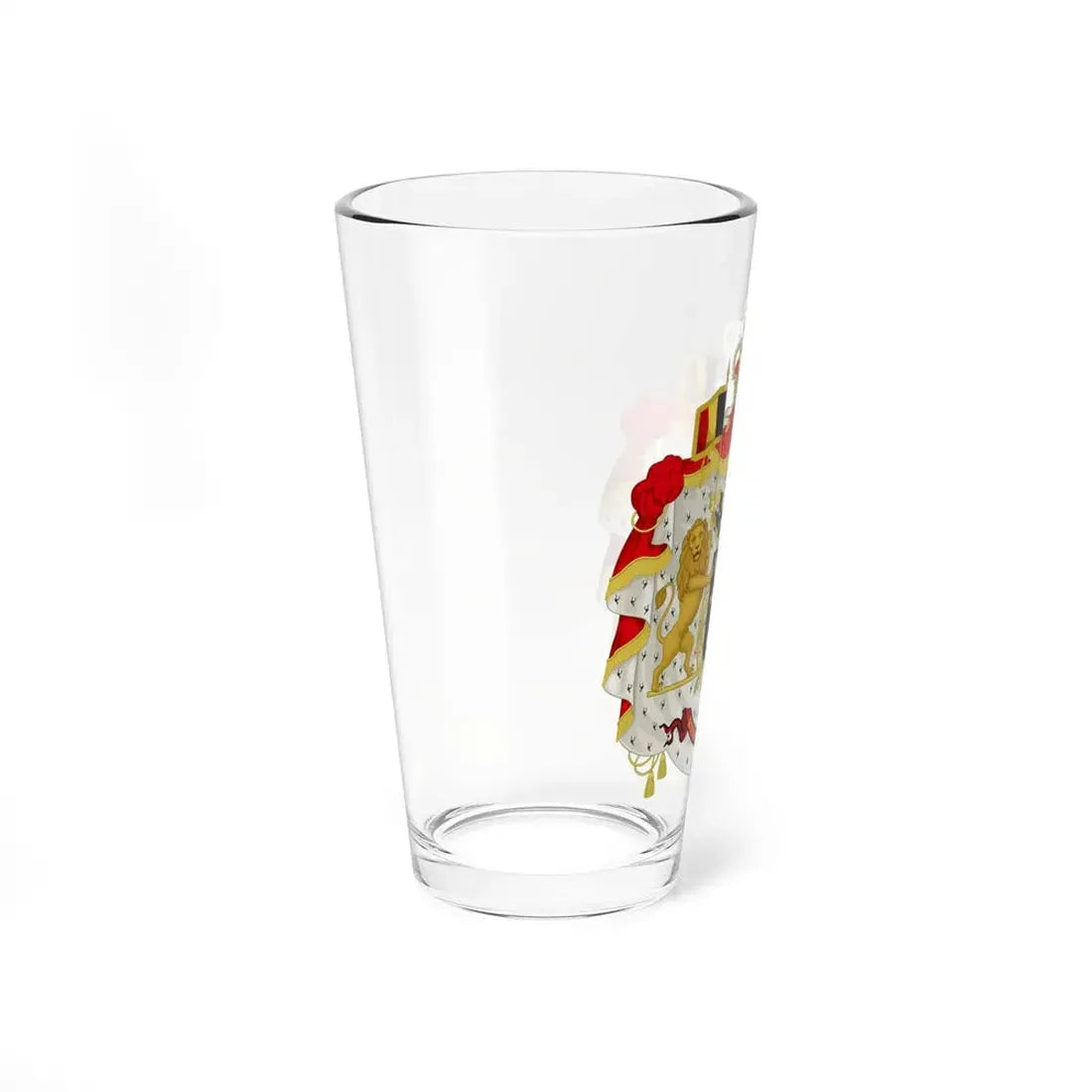 Middle coat of arms of Belgium - Pint Glass 16oz - Go Mug Yourself